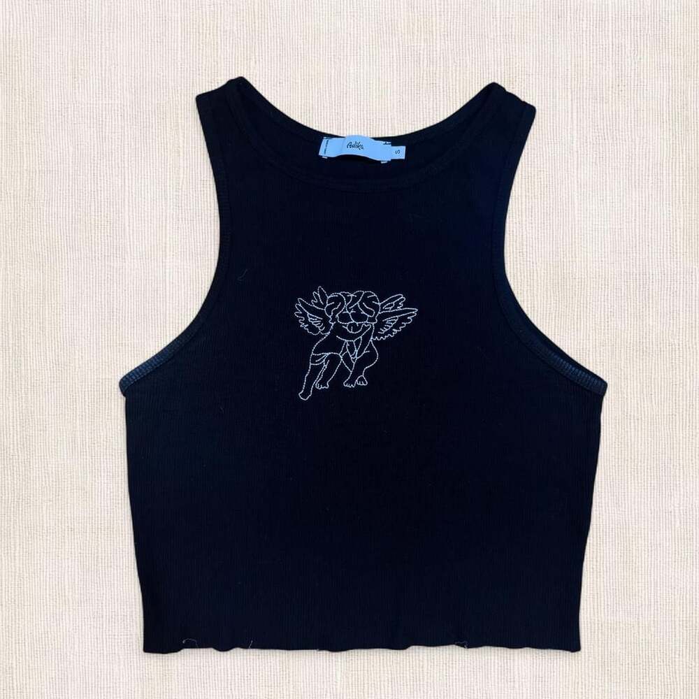 Black Angel Tank Top